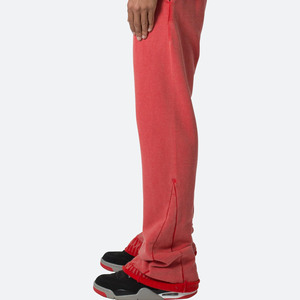 Nouveau pantalon de survêtement évasé Streetwear Logo personnalisé tissu de coton respirant pantalon de survêtement évasé lourd pour hommes - Product Image 5