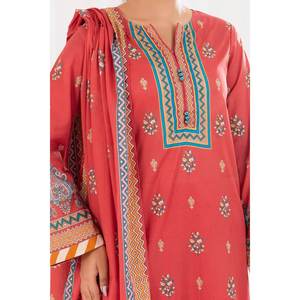 Traje de jardín de 3 piezas sin coser color naranja para mujer - Product Image 5