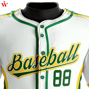 Jersey de béisbol sublimado de poliéster 100% hecho a medida profesional conjunto completo de ropa deportiva transpirable - Product Image 6