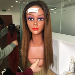 Venta caliente 100% Peluca de encaje brasileña HD 130 Densidad 150 Cabello vietnamita crudo Estilo recto Peluca de encaje frontal prearrancada en negro - Product Image 4