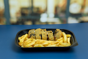 Fábrica 1-2-4 compartimentos recipiente de plástico desechable para alimentos con tapa color negro para llevar hecho en Vietnam - Product Image 6