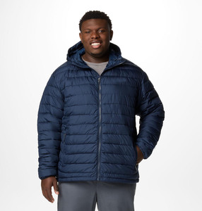 Chaqueta de Plumón con Capucha para Hombre, Gruesa, Impermeable, Cortavientos, de Color, para Invierno, Abrigo de Plumón para Exteriores - Product Image 1