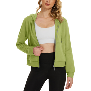 Sudaderas con capucha de mujer ecológicas de diseño personalizado al por mayor ropa de calle de gran tamaño sudadera con estampado frontal gimnasio moda sólida para invierno - Product Image 4