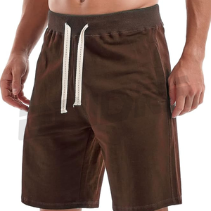 กางเกงวิ่งขาสั้นของผู้ชายกางเกงขาสั้นมีกระเป๋าคาดเอวมีเชือกผูกออกแบบได้ตามต้องการน้ำหนักเบาแห้งเร็วชุดฝึกกีฬา - Product Image 6