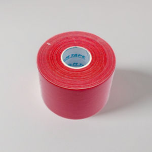 M TAPE cinta de kinesiología sin cortar impermeable rojo hecho en Corea alivio del dolor prevención muscular de lesiones - Product Image 5