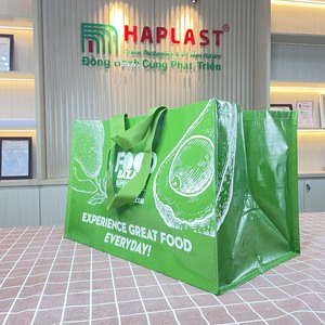ถุงช้อปปิ้งผ้า PP ทนทานพร้อมซิปปิด – ถุงพิมพ์ลายตามสั่งนำกลับมาใช้ใหม่ได้ ผลิตจากโรงงานในเวียดนาม - Product Image 4