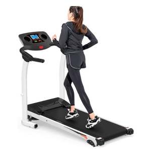 NOUVEAU FAV Tapis roulant électrique pliable avec écran LCD, vitesse de 20 à 25 km/h, inclinaison à 3 niveaux, abonnement de 30 jours à un service de remise en forme inclus - Product Image 1