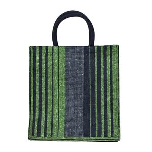 Gran oferta, bolsa de yute personalizada, Asa plegable, bolsa de compras reutilizable para comestibles, inmejorable, precio de fábrica bajo, patrón de dibujos animados, gran oferta - Product Image 5