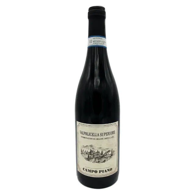 Alta qualità italiana Valpolicella Superiore DOC Campo pianoforte 750 ml Premium vino rosso per la vendita al dettaglio