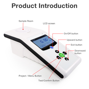 Produk baru meteran kekeruhan portabel 0-1.5mg/L Turbidimeter untuk hasil andal dalam analisis air Lapangan - Product Image 5