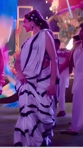 High Demanded BollyWood Style Satin georgette Silk Saree Fancy Ethnic Wear Look Most Trendy Export Blouse Exclusive Bridal <b>Party</b> - Product Image 3