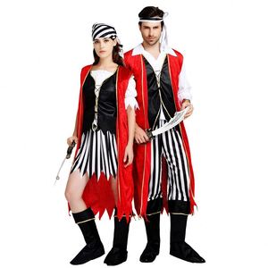 Hot Selling Unisex Pirate Costume for Adults Halloween <b>Cosplay</b> Suits with Captain Jack Theme 100% Polyester TV & Movie Costume - Product Image 3