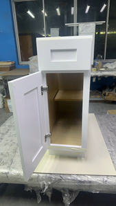 Gabinetes de cocina de tablero laminado completo de madera modular de estilo europeo, muebles B12 de la mejor calidad - Product Image 6