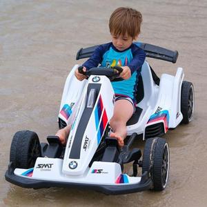 Kart électrique à quatre roues pour enfants, voiture de course à batterie, jouet pour l'intérieur et l'extérieur - Product Image 3