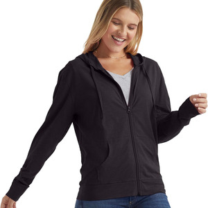 Sudaderas con capucha de mujer con estilo de alta calidad al por mayor nuevo diseño sudaderas con capucha de mujer de color sólido sudaderas con capucha de mujer - Product Image 6