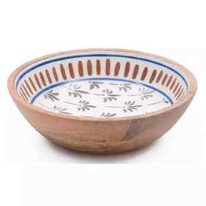 Grand bol en bois multi-usages de la forêt noire, le plus beau bol rond en bois, grand bol de service, salade de riz pour les hôtels 2023 - Product Image 5