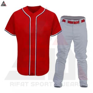 Recién llegado, diseño de logotipo personalizado, camisetas de béisbol transpirables, conjuntos de uniformes, impresión personalizada, transferencia de calor de poliéster 100% - Product Image 5