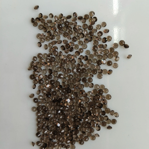 Quartz fumé naturel, coupe brillante ronde de 2,5 mm, pierre précieuse de qualité supérieure pour la fabrication de bijoux - Product Image 5