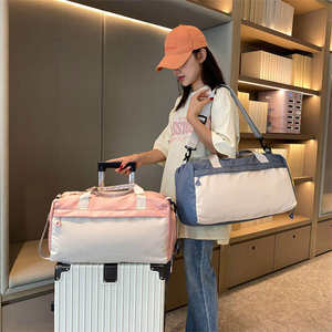 Bolsa de lona de gimnasio amigable para viajes con múltiples compartimentos de almacenamiento para entrenamiento y uso al aire libre - Product Image 6