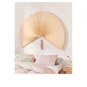 Artículo popular Decoración de pared natural Abanico de bambú Abanicos de bambú hechos a mano con ventilador de pared gigante de alta calidad Hecho en Vietnam - Product Image 1