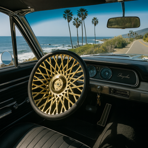 Volante Sportivo Mforgedwheels 15 Pollici in Alluminio Forgiato Forgiato con Finitura Cromata per Auto GM Personalizzate Aftermarket <span class=keywords><strong>Vintage</strong></span> Chevy - Product Image 5