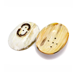 Jabonera de cuerno de Búfalo, hecha a mano de cuerno natural jabonera, ecológica, al mejor precio - Product Image 1