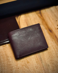 Portefeuille de créateur en cuir véritable pour hommes Porte-cartes mince bloquant la RFID Porte-monnaie élégant BFW-0039 - Product Image 1