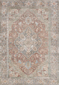 Adiva 20 pieds. Tapis turc Jacquard fabriqué à la machine, en coton lavable, antidérapant, maison, vente en gros, exportation, fabricant de Gaziantep - Product Image 5