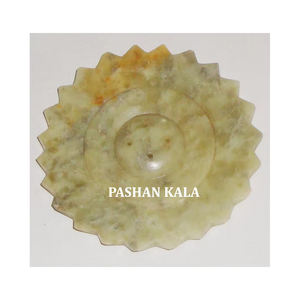 New Latest Design Best Handmade Round Shape Natural Soapstone Carving <b>Incense</b> <b>Stick</b> <b>Holder</b> For Home And Temple Decoration Items - Product Image 1