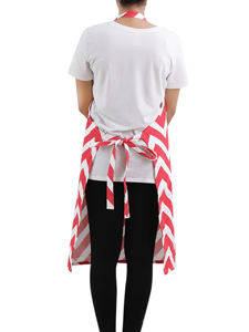 Stylish Sleeveless Printed Apron Durable Recycled Cotton Kitchen Cleaning <b>Accessory</b> for Hotel Kitchen Outdoor Use - Product Image 6