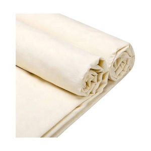 Blue Sustainable Fabric 40% Cotton 60% Linen 190 Gsm Yarn Dyed Medium Weight <b>Waterproof</b> Wholesale for Dress Making Mattress Use - Product Image 5