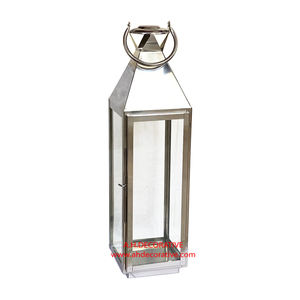 Linterna colgante hecha a mano personalizada con acabado de bronce de alta calidad de Metal galvanizado para bodas y decoración del hogar - Product Image 6