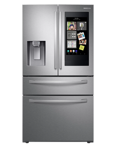 100% Meilleur Prix, Neuf, 28 Cu. Réfrigérateur à portes françaises 4 portes avec compresseur de 21,5 pouces pour usage domestique - Product Image 1