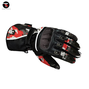Gants d'équitation en cuir de moto de meilleure qualité étanches pour la course pour les sports de plein air Fonction écran tactile - Product Image 2