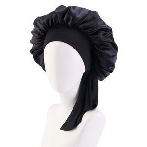 APA Personnalisé Fraternité Style Bonnet Noir Or Satin Doublé Cheveux Bonnet Vêtements De Nuit De Protection Couvre-chef Alpha Inspiré Tendance 2025 2026 - Product Image 1