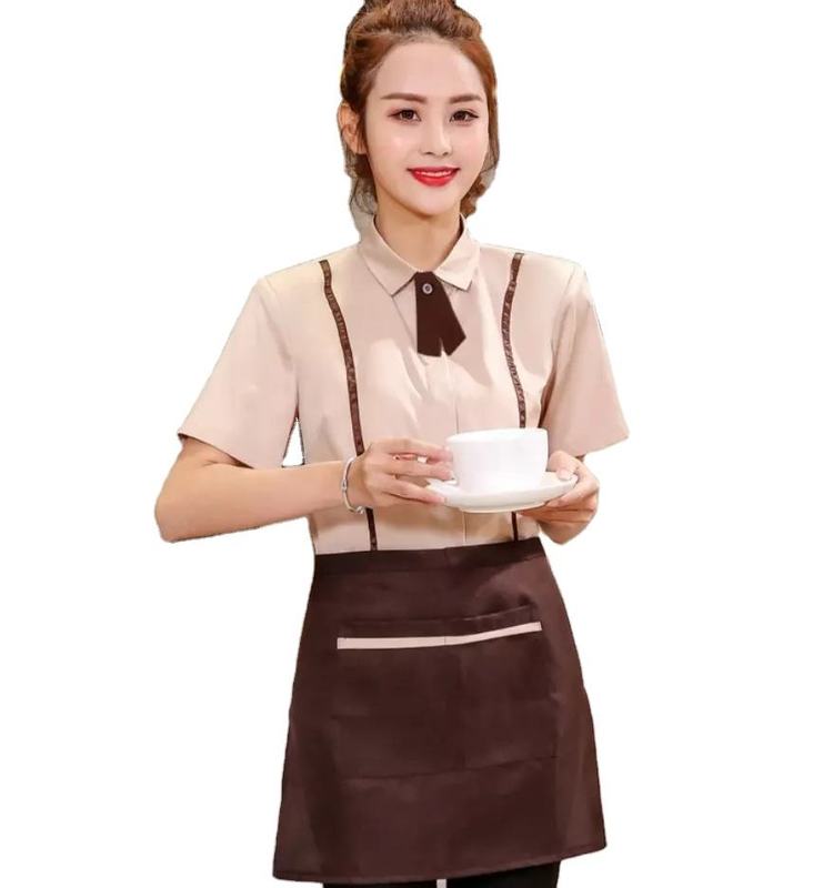 Custom Logo Restaurant Uniform Polo Shirt
