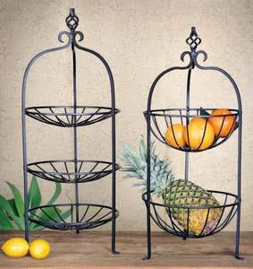 Cesta de Frutas Metálica que Combina Belleza y Practicidad, Ofrece una Forma Suave que Mejora la Visibilidad de las Frutas y la Decoración de la Cocina - Product Image 5