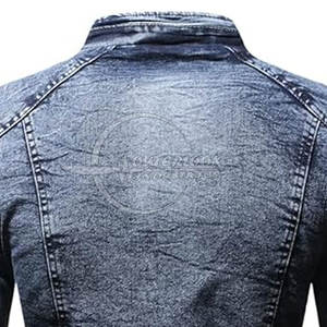 <b>Button</b> Down Collar 100% Cotton <b>Jeans</b> Men Jacket High Quality Casual Wear Men <b>Jeans</b> Jacket Long Sleeve - Product Image 6