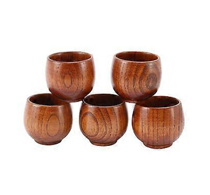 Fournisseur en gros Verre à jus de bois Verre en bois traditionnel pour la maison et les fêtes Verre en bois d'occasion Artisanat au meilleur prix - Product Image 5
