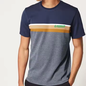 T-shirt unisexe en maille colorée pour l'été, coupe ample, poids lourd 200g, respirant, écologique, pour hommes - Product Image 6