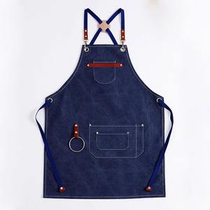Custom <b>Adults</b> Cleaning Heavy Duty Waterproof <b>Apron</b> High Quality Advanced Cotton Canvas Kitchen <b>Apron</b> - Product Image 5