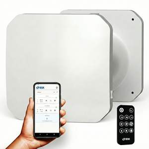 Ventilación con Recuperación de Calor BSK Zephyr, Controlada por WiFi, Sin Ductos, A Través de la Pared, HRV, Control Remoto por Aplicación, Temporizador, Bajo Ruido, Ahorro de Energía - Product Image 1
