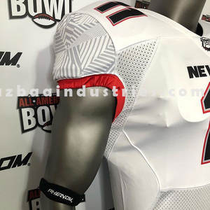 Vente en gros de maillots de sport pour hommes, fabriqués au Pakistan, de haute qualité, uniformes de football américain avec broderie - Product Image 5