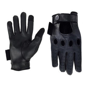 Gants de conduite pour hommes Rayvik en cuir respirant, haute qualité, personnalisables, à doigts complets, tendance, pour l'extérieur, toutes saisons - Product Image 3