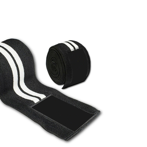 Customized Logo Gym Weight <b>Lifting</b> Knee <b>Straps</b> High Elastic Sports Knee Bandage Compression Wraps Weightlifting <b>Strap</b> - Product Image 2