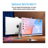 PC Todo en Uno Blanco de 27 Pulgadas IPS, Intel Core I7/i9, Super Delgado, Sin Bisel, para Uso Empresarial, con Almacenamiento SSD, Windows 10/11