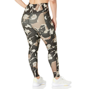 Pantalones deportivos sin costuras de alta calidad para mujer, pantalones deportivos de cintura alta para gimnasio, Push Up, compresión de Yoga, mallas estampadas de talla grande - Product Image 4
