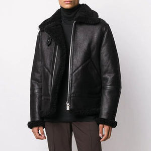 Chaquetas de Invierno de Piel de Oveja Genuina para Mujer, Cantidad Disponible, Chaqueta de Cuero de Último Diseño Personalizada para Mujer y Hombre - Product Image 1