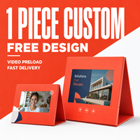 Écran LCD vidéo de point de vente sur mesure de 4,3 pouces avec impression couleur pour comptoir de vente au détail et marketing d'entreprise