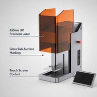 Machine de marquage laser UV pour personnalisation de marque et fabrication sur mesure sur verre, cristal, plastique, acrylique, traitement à froid